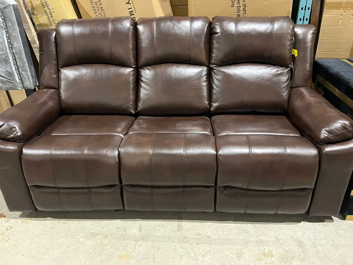 Cassia Set 3 + 2 + 1 - Electric Recliner