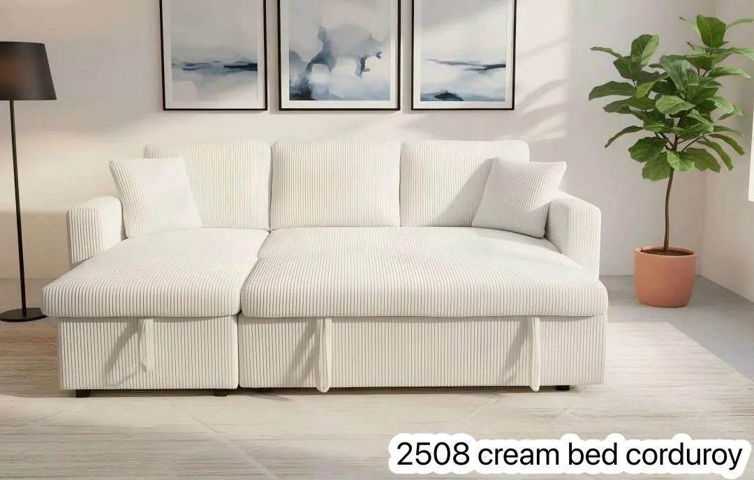 2508 Corduroy Pull Out Sofabed