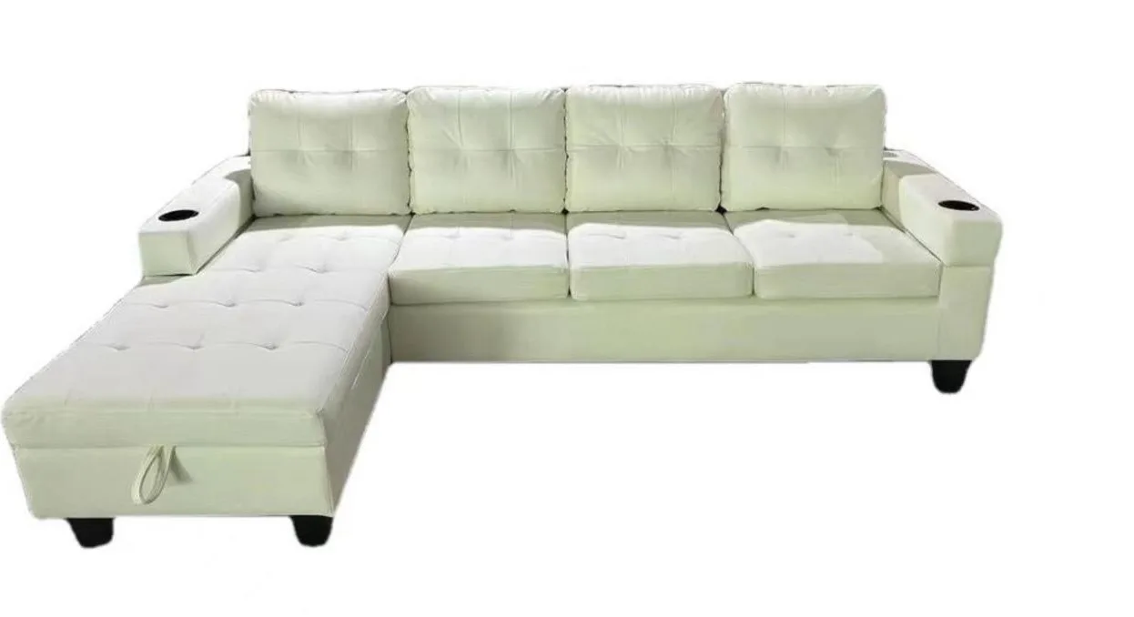 6212 PU Leather- 4 Seater