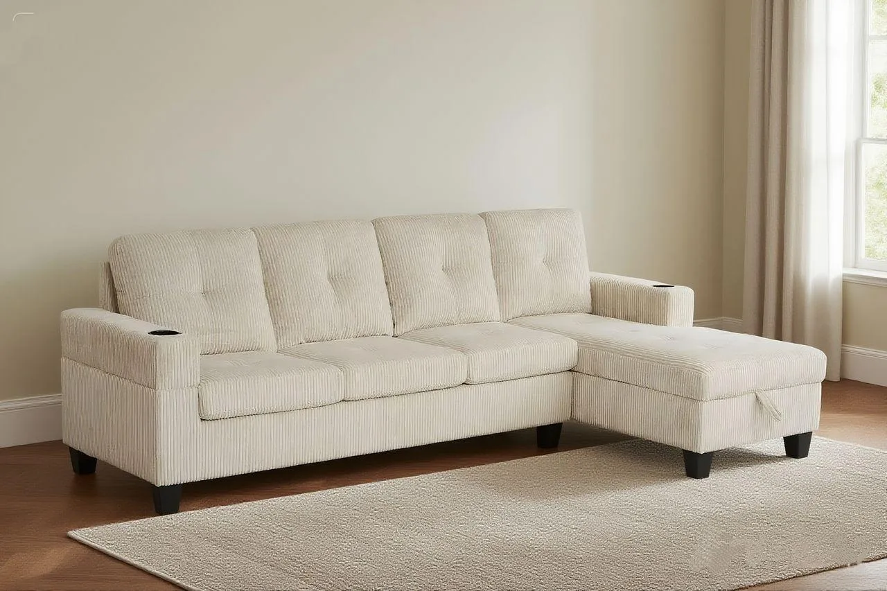 6212 Corduroy Sofa