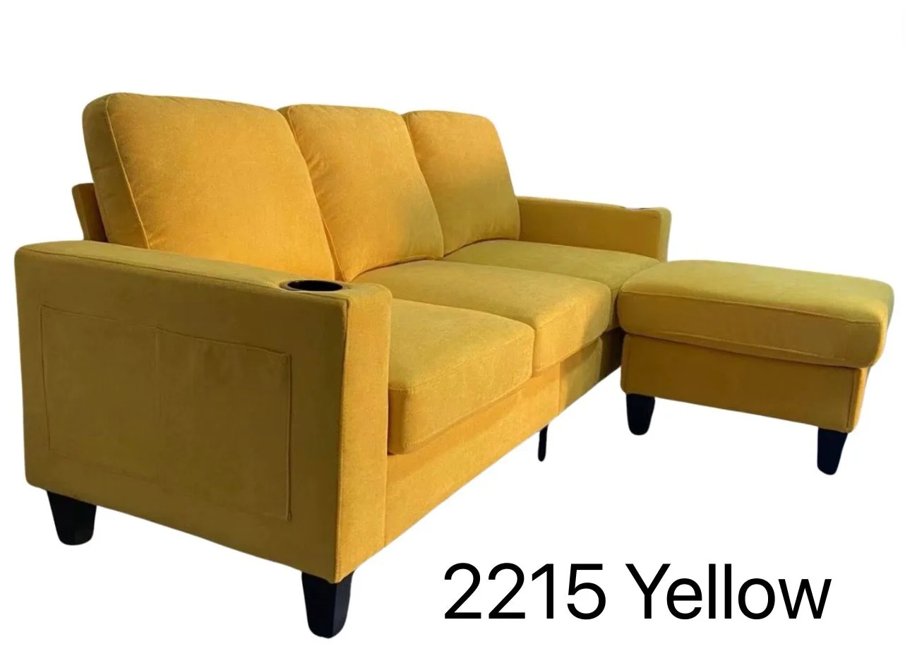 2215 - 3 Piece Sofa Set with Ottoman
